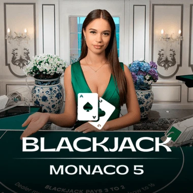 Monaco Blackjack 5 game tile